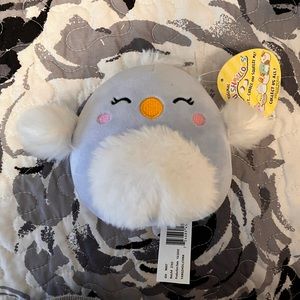 Astra blue bird fuzzy belly 5” squishmallow new nwt